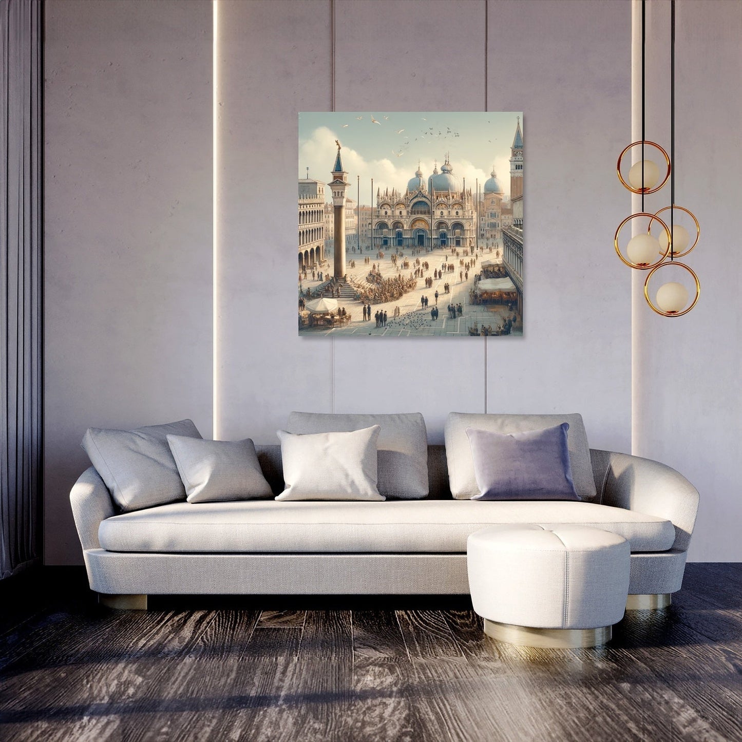 Piazza San Marco Venice Canvas