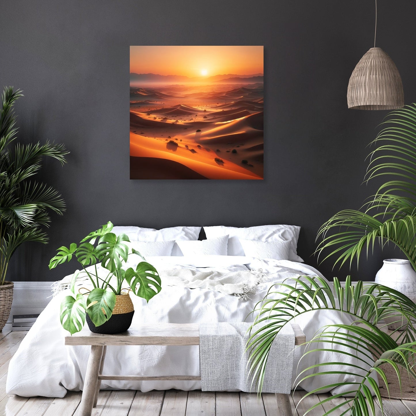 Desert Sunset Canvas