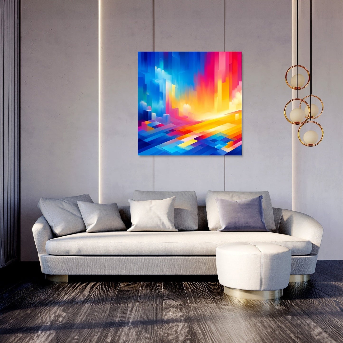 Vibrant Serenity Canvas