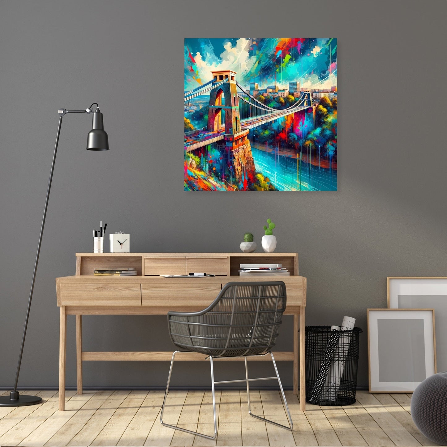 Bristol Clifton Bridge Vitality Canvas