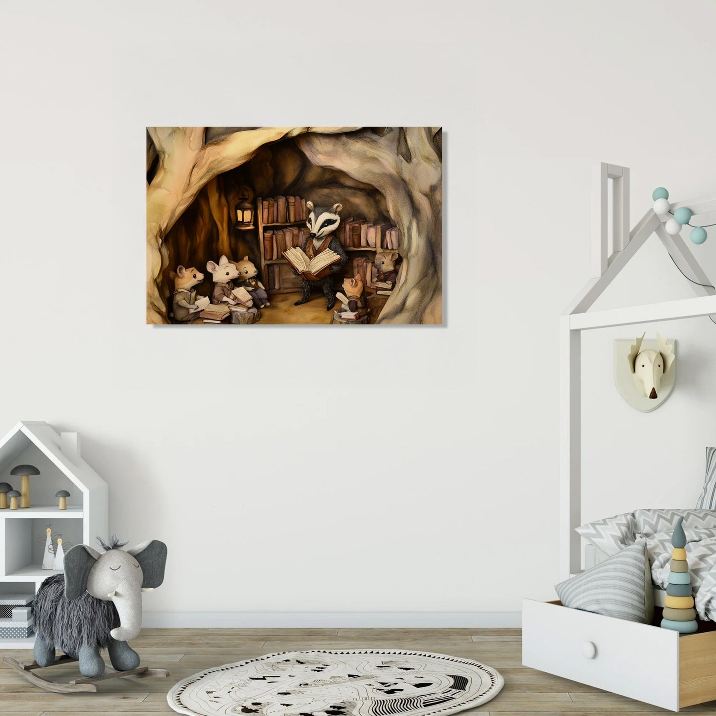 Badger's Storybook Canvas