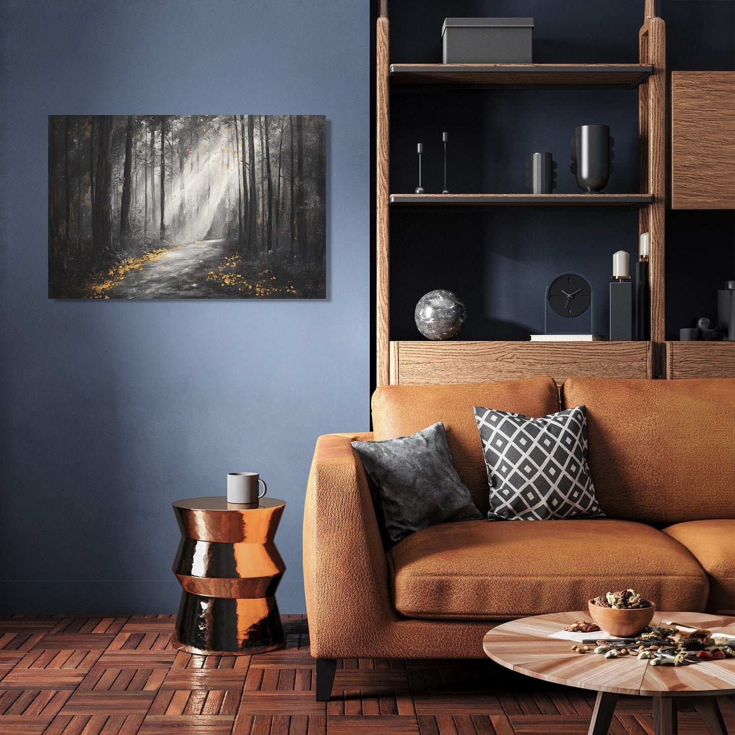Golden Whisper Canvas