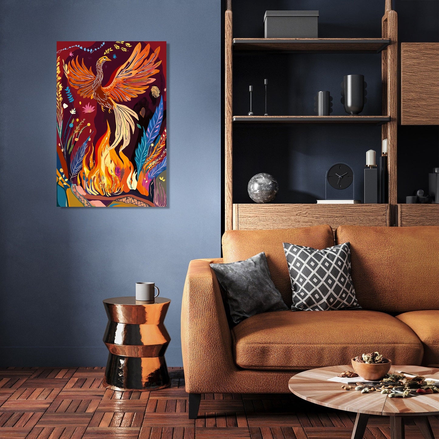 Phoenix Rebirth Celebration Canvas