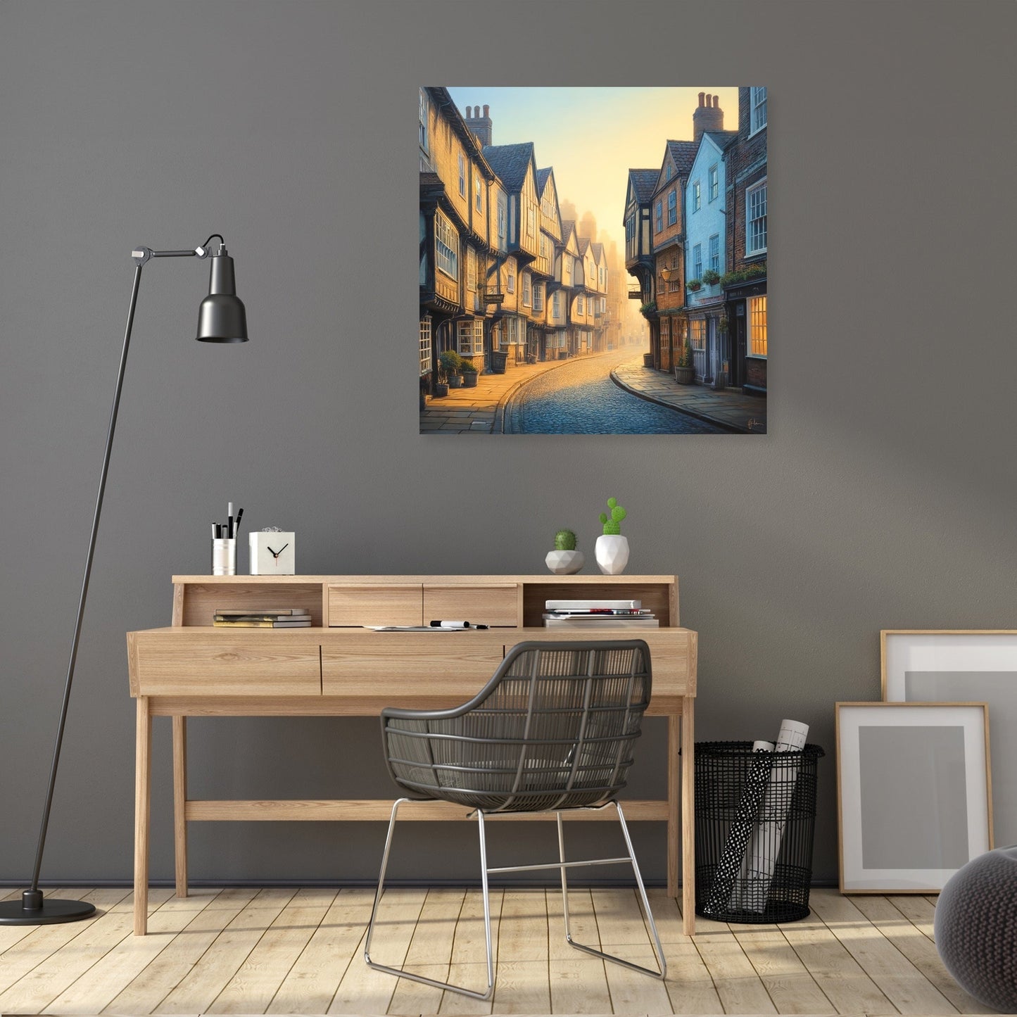 Early Morning on the Shambles Canvas