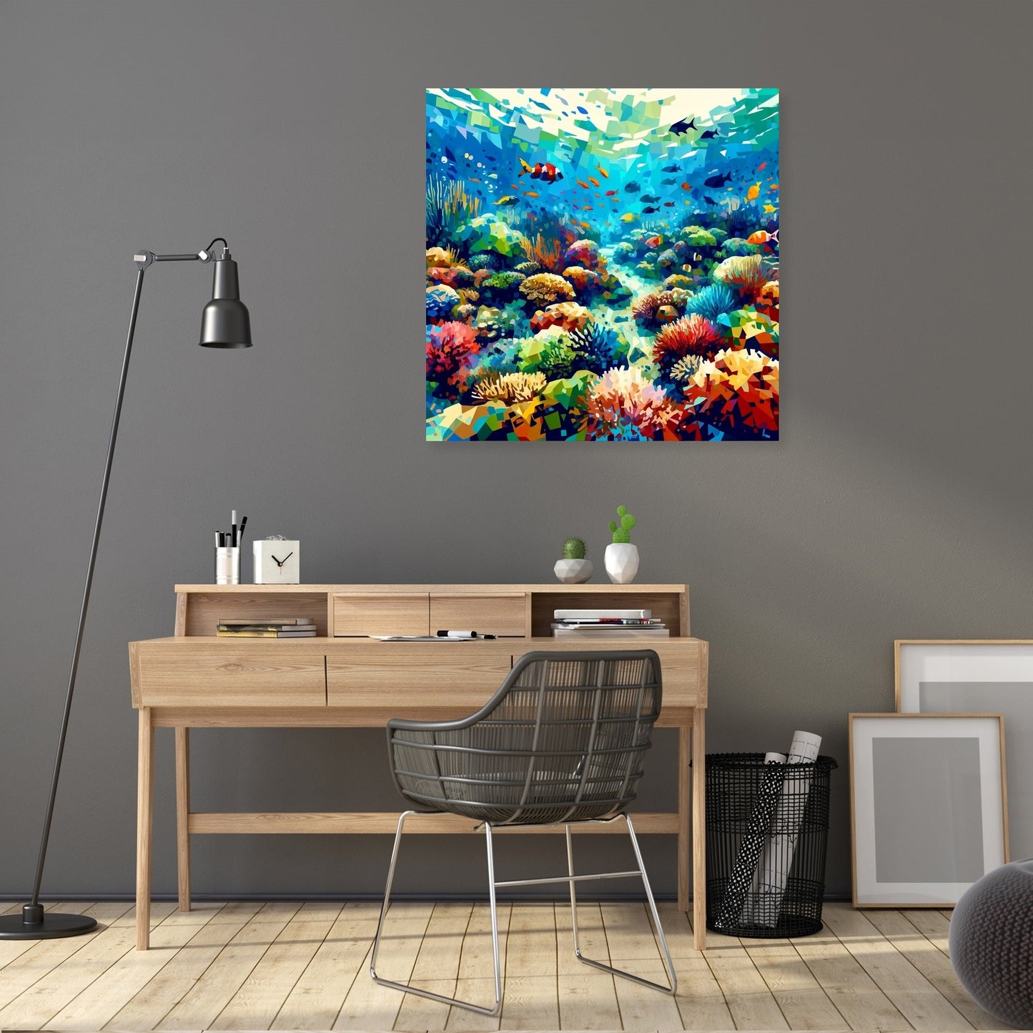Great Barrier Reef Abstract Canvas