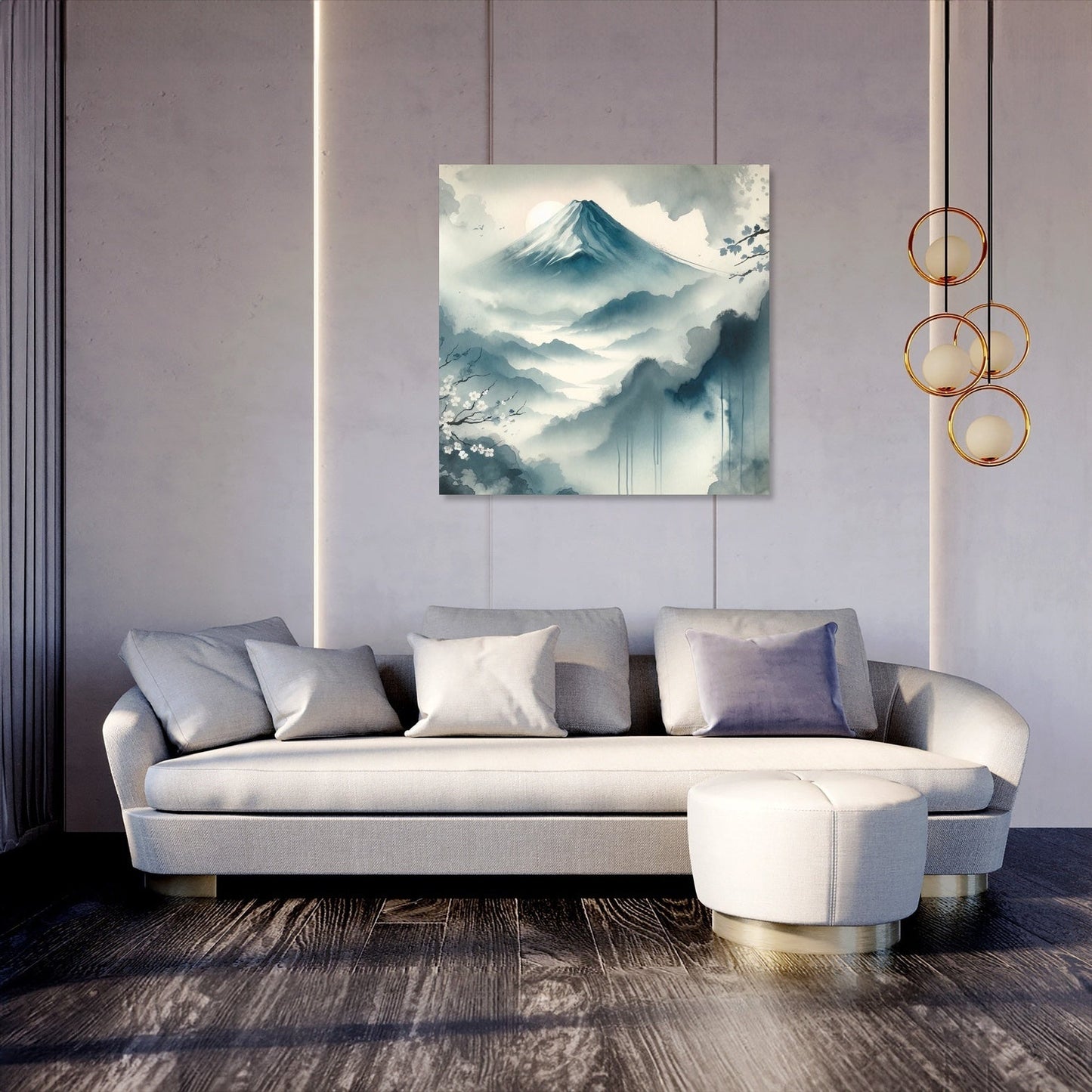 Serene Fuji Canvas