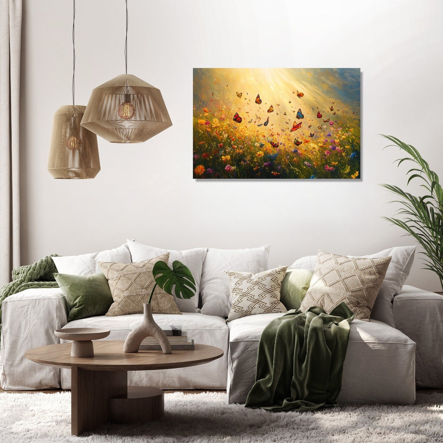 Butterfly Reverie Canvas