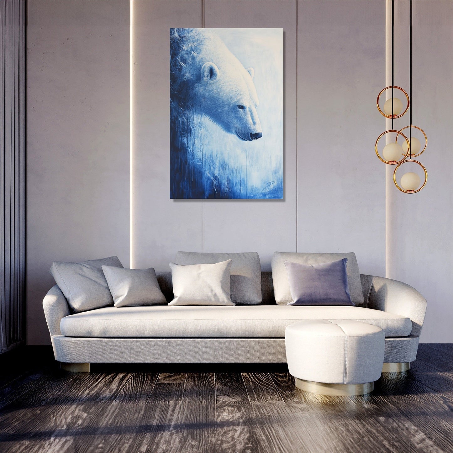 Polar Majesty Canvas
