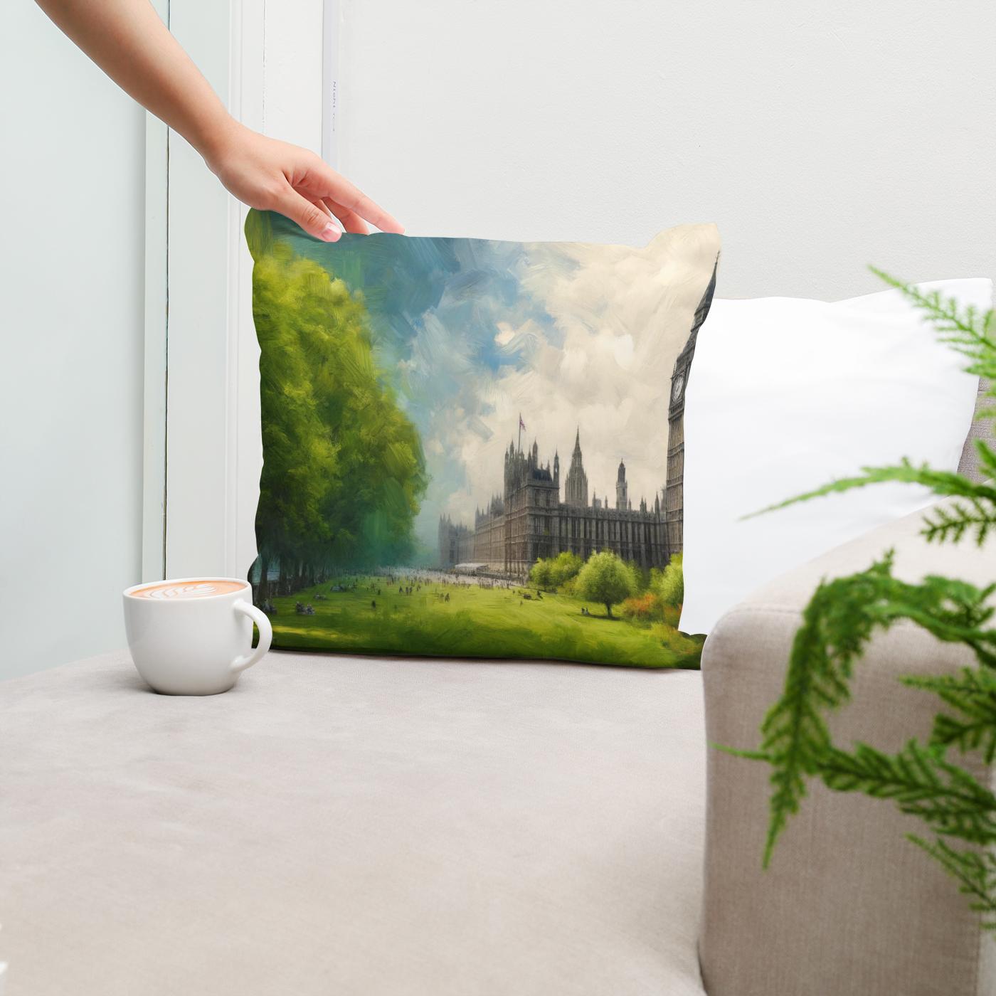 London Serene Transition Cotton Cushion