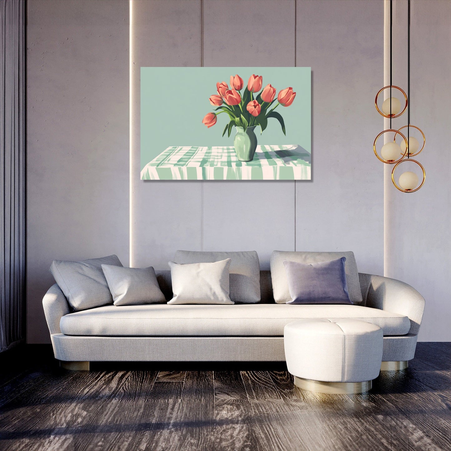 Tulip Vase Canvas