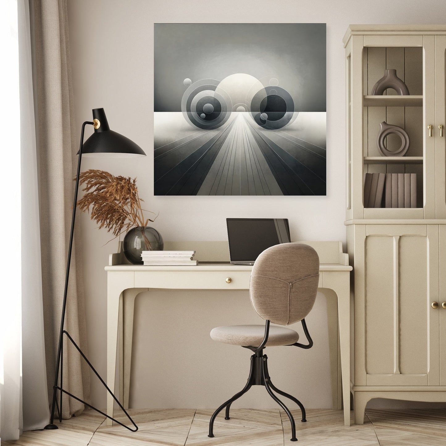 Grey Harmony Canvas