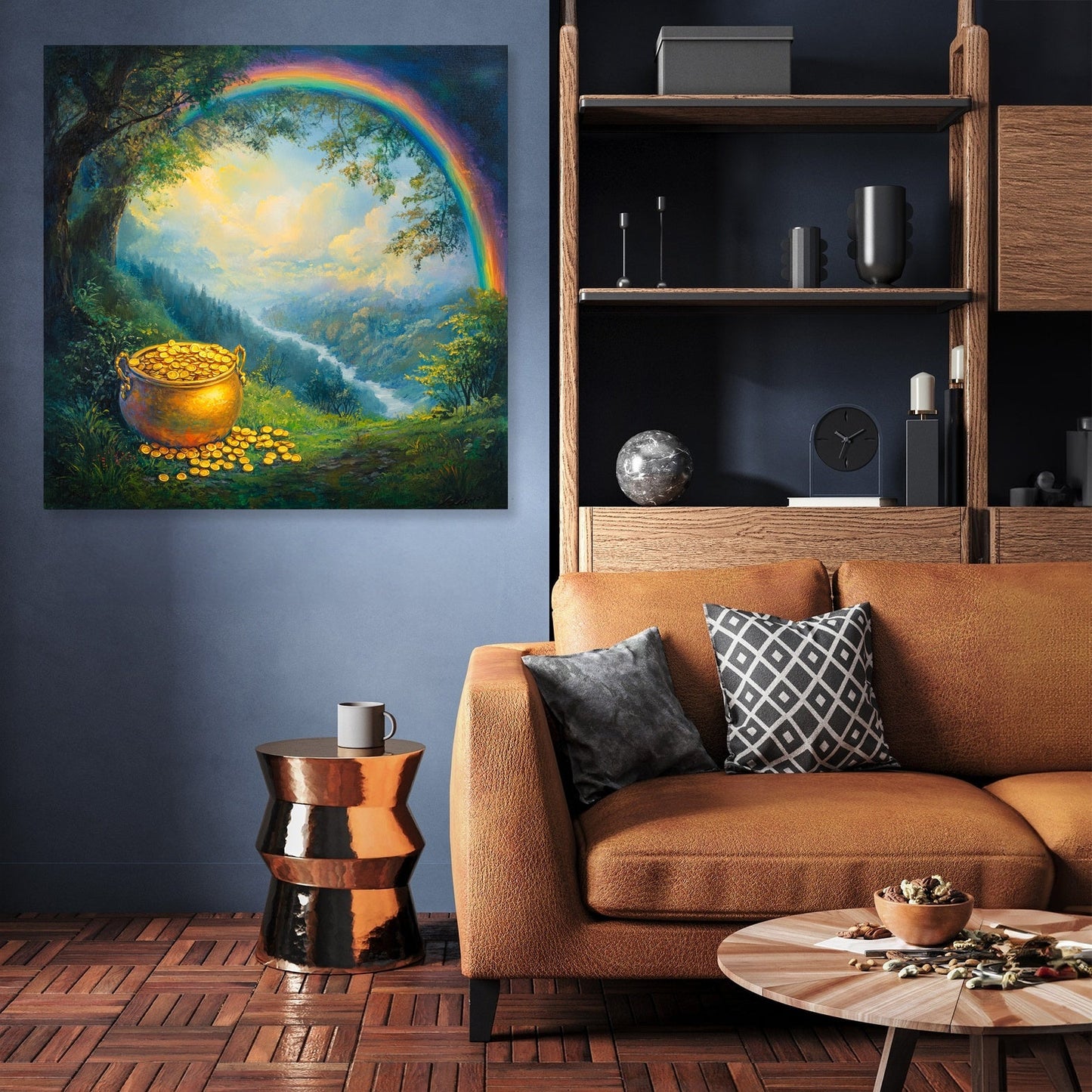Golden Pot of Dreams Canvas