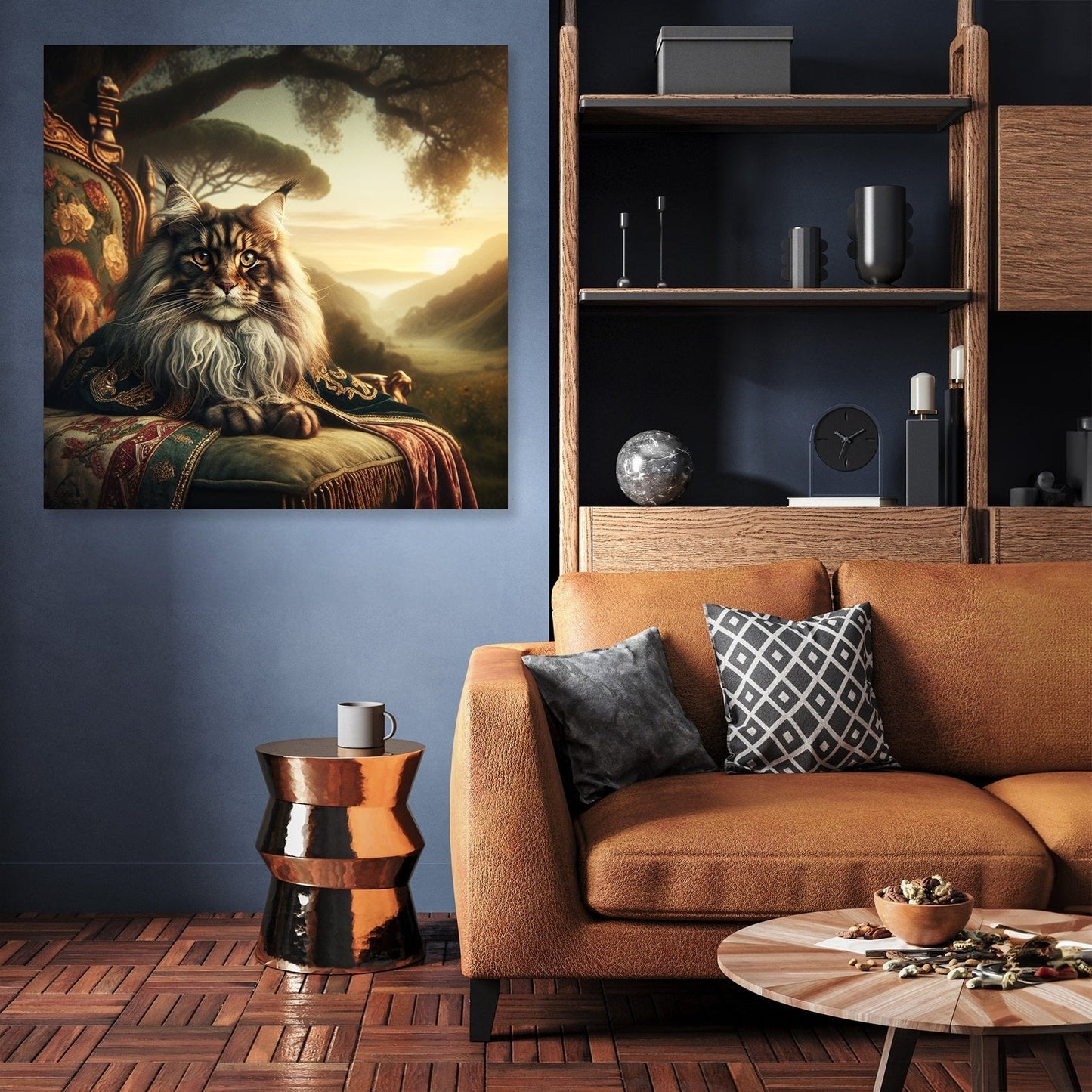 Regal Dawn Coon Majesty Canvas