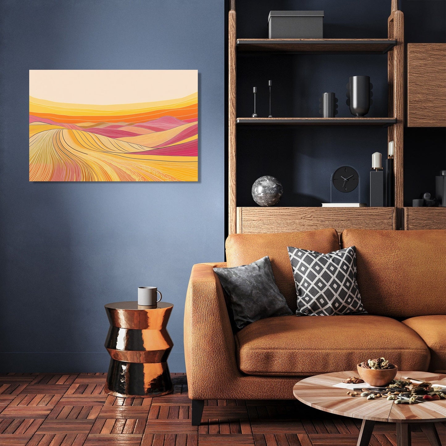 Rapeseed Sunset Canvas