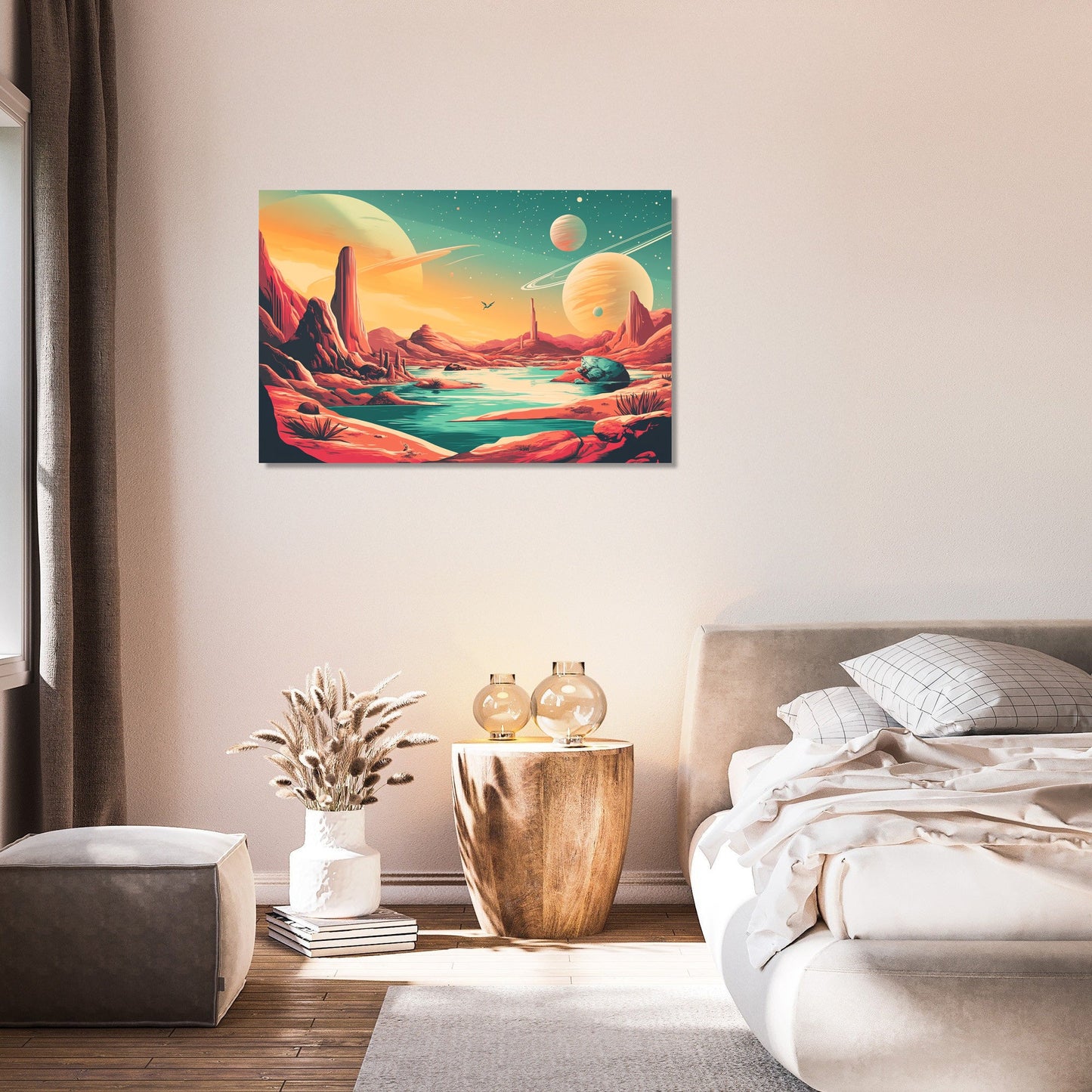 Galactic Flora Canvas