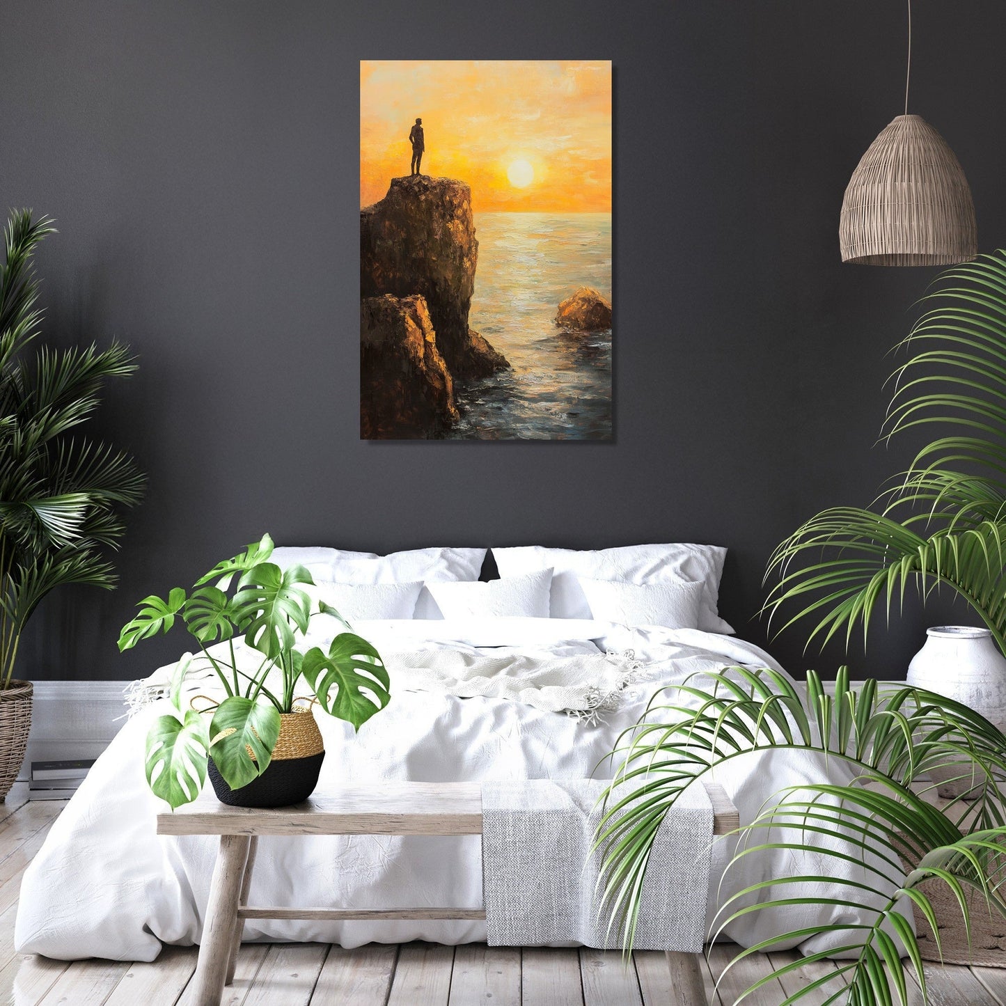 Castaway’s Reflection Canvas