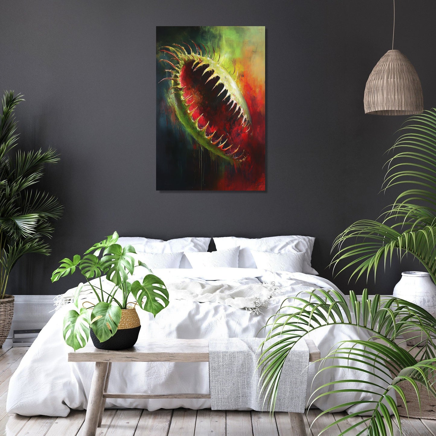 Fearless Flytrap Canvas