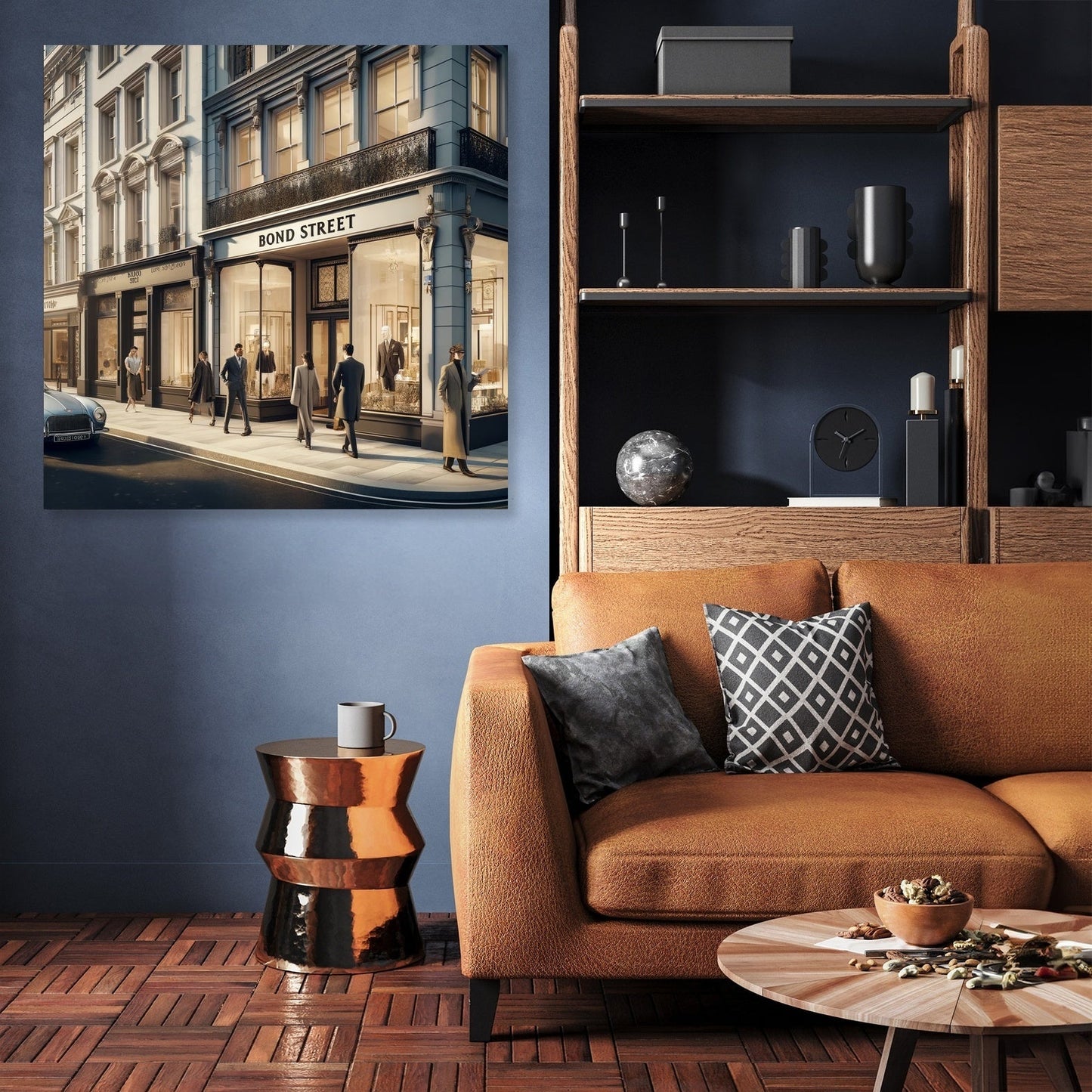 Bond Street Sophistication Canvas