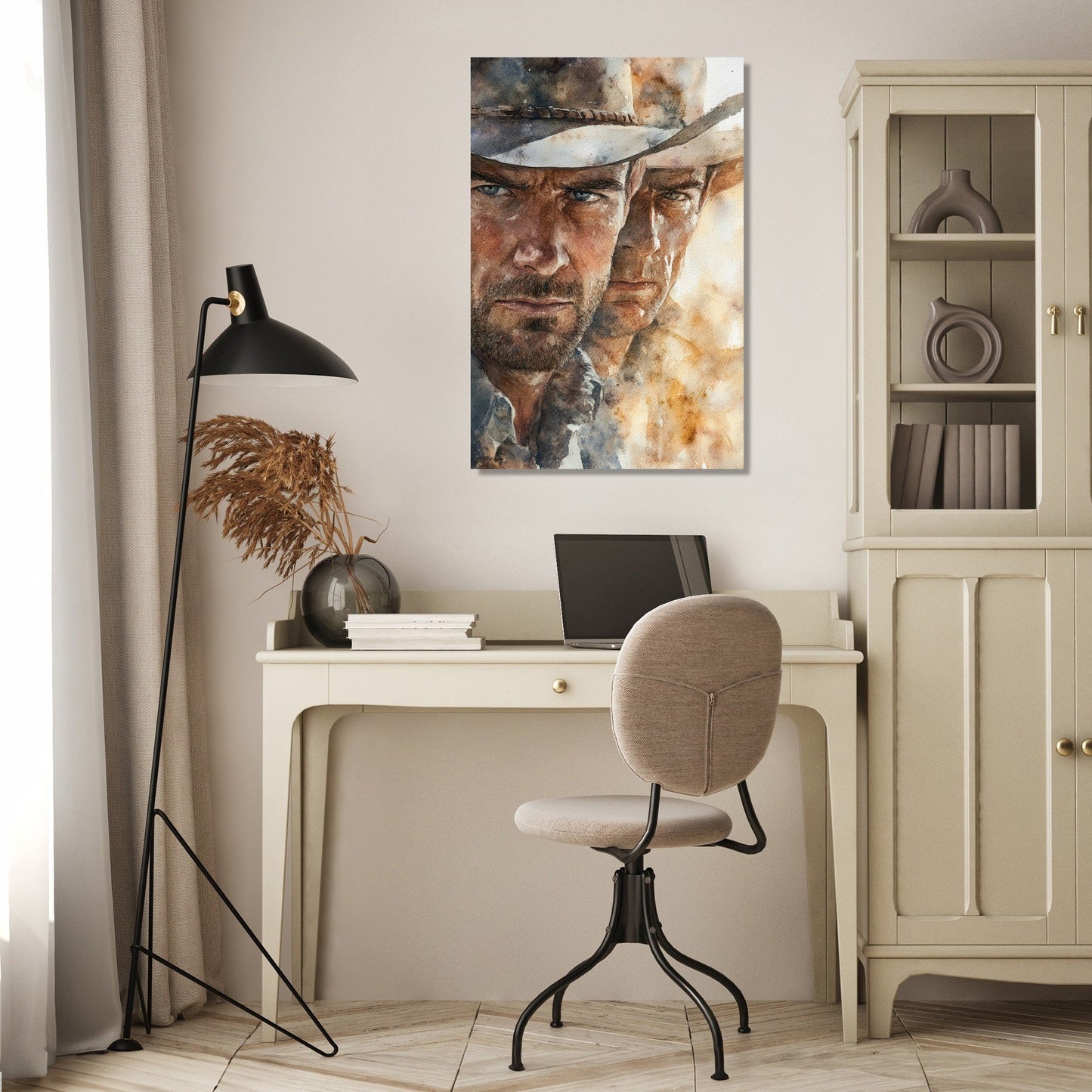 Duel of the Desert Canvas