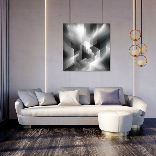 Monochrome Mystique Canvas