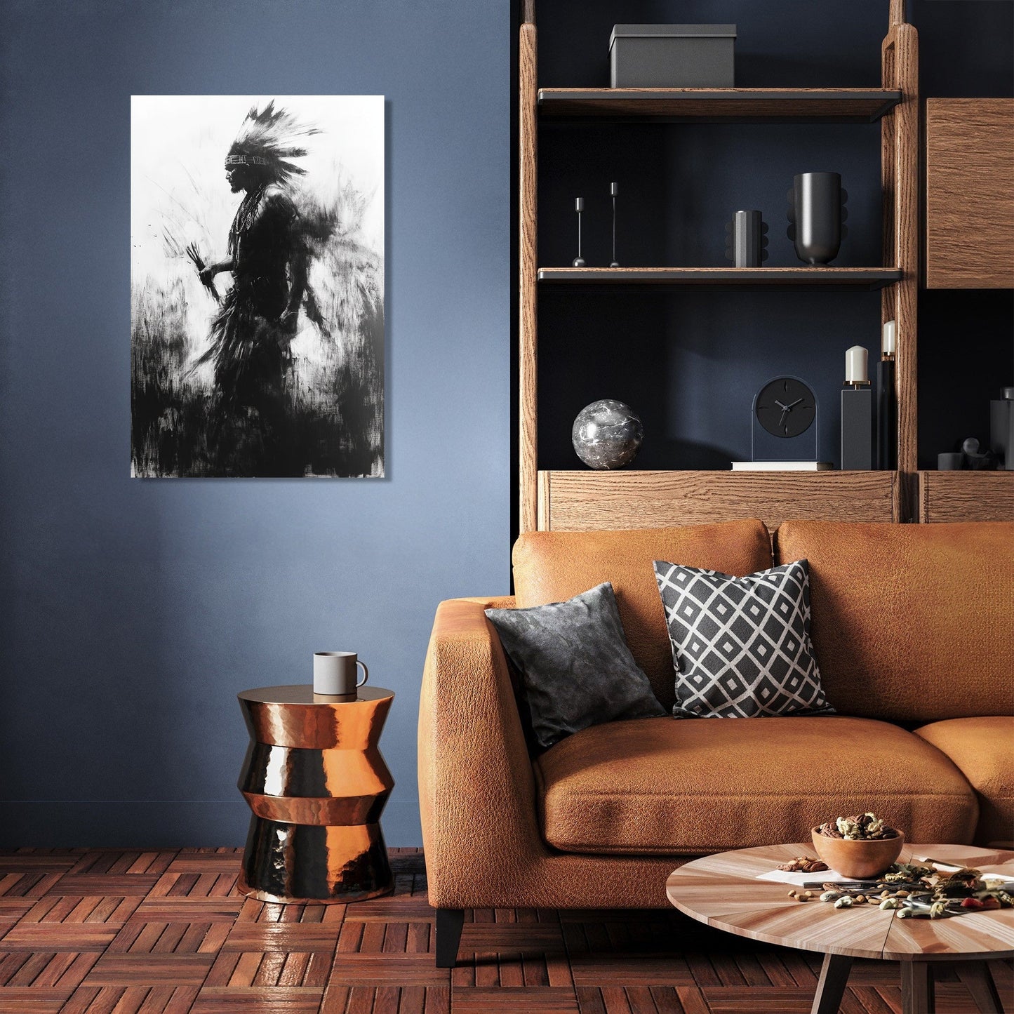 Warrior Chief's Majesty Canvas
