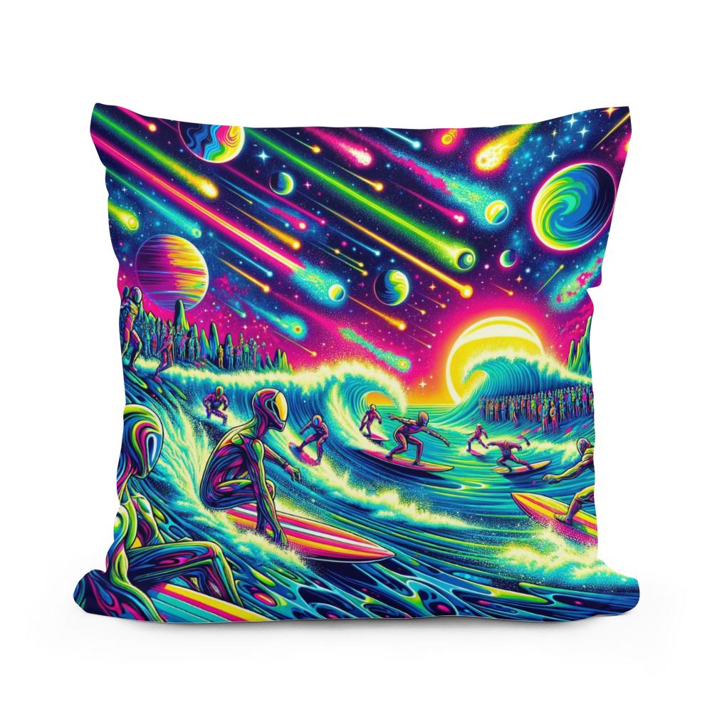 Stellar Swell Cotton Cushion