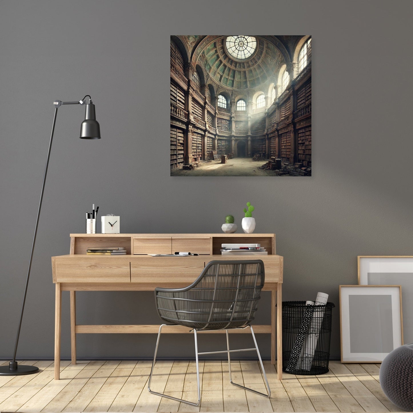 Forgotten Library Canvas