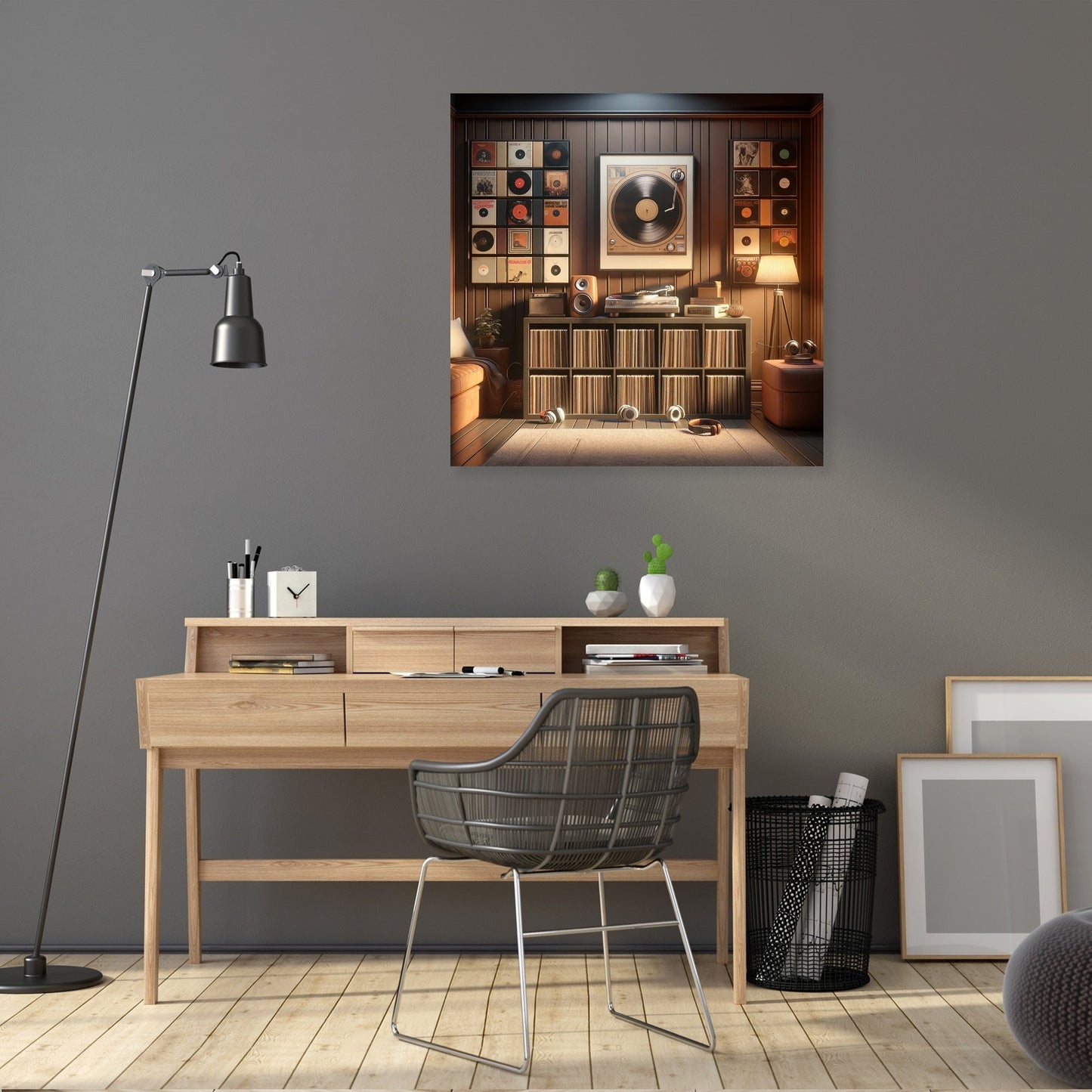 Vinyl Nostalgia Canvas