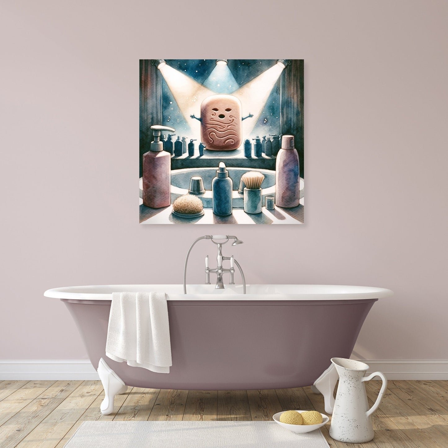 Opera Night at the Sink Canvas