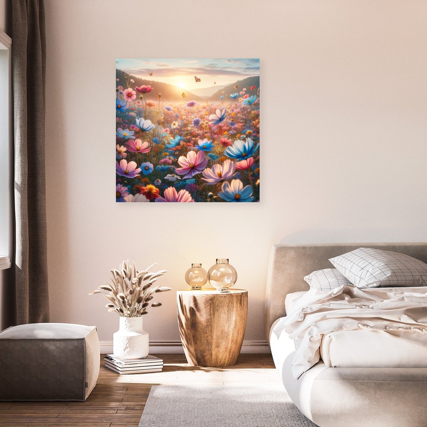 Afternoon Wildflower Canvas