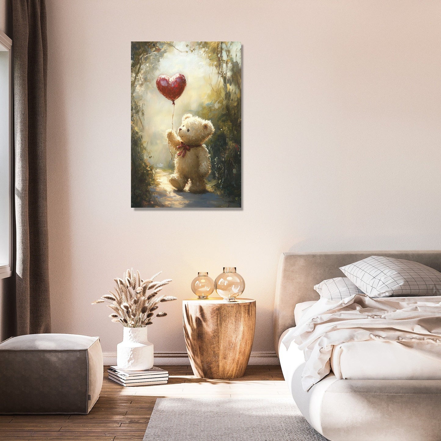 Enchanted Teddy Bear Canvas