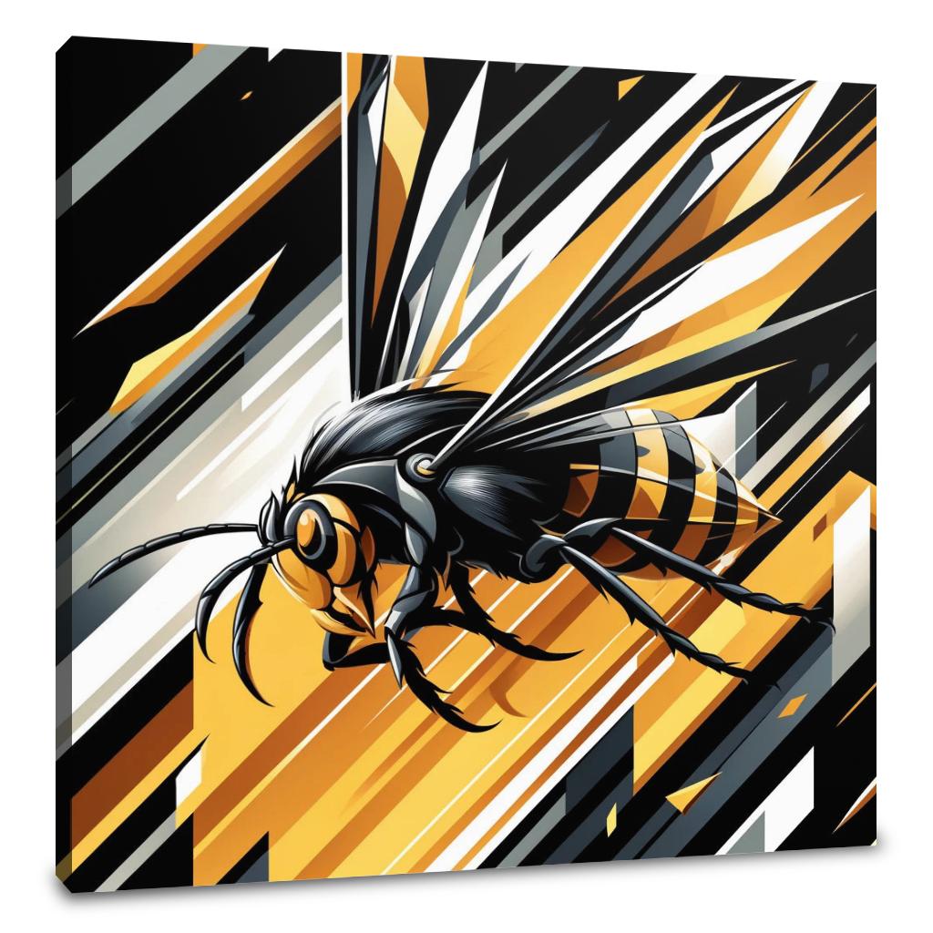 Hornet in Flight Canvas