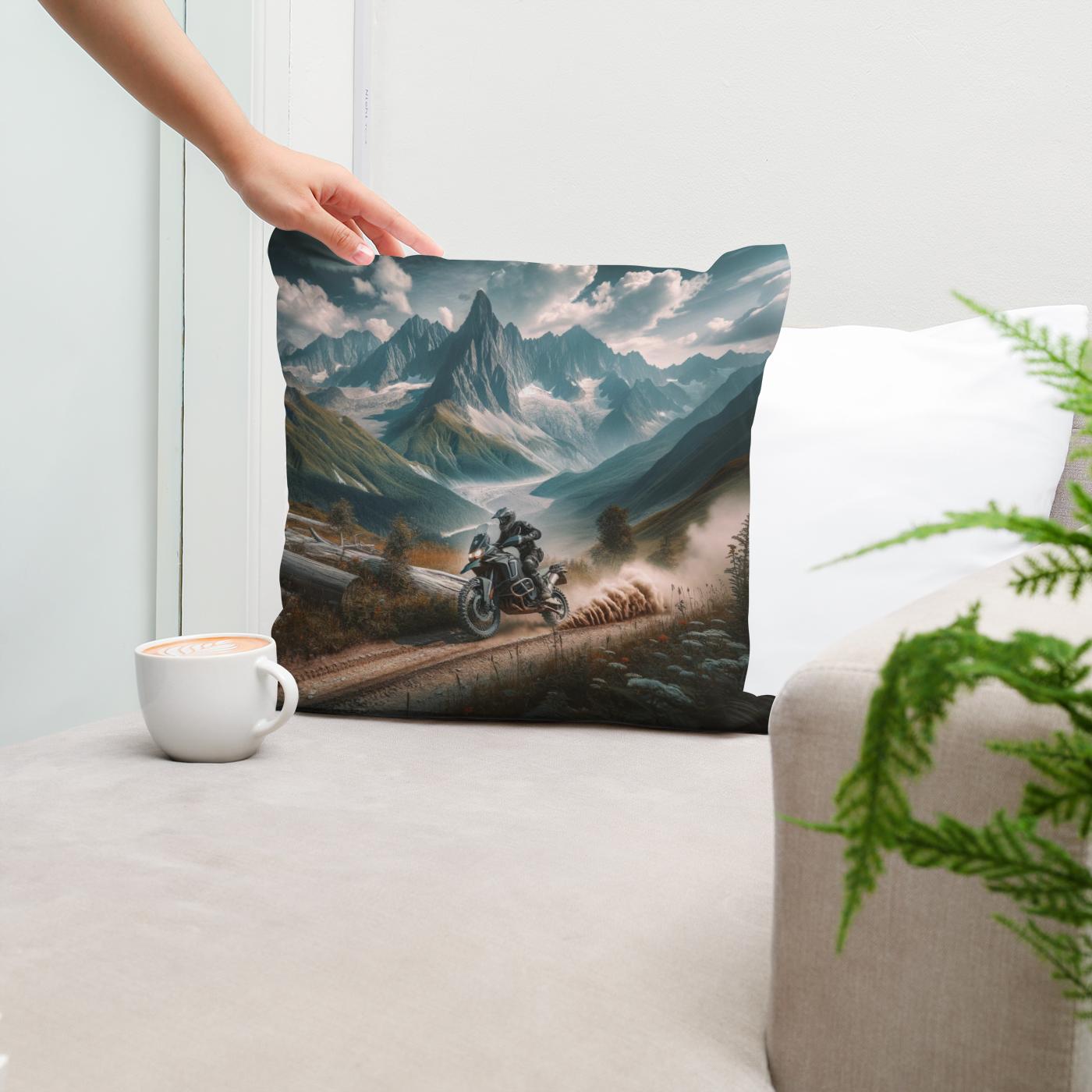 Wilderness Ride Cotton Cushion