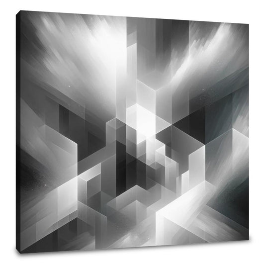 Monochrome Mystique Canvas