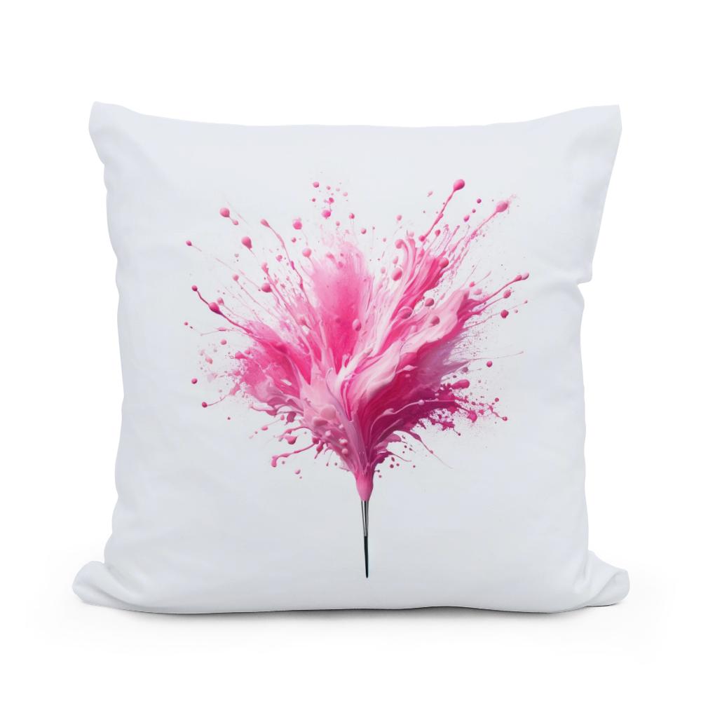 Pink Vibrance Cotton Cushion