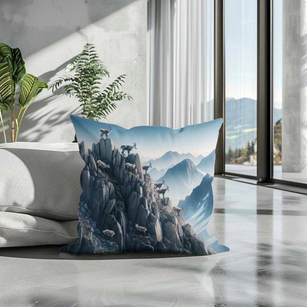 Alpine Majesty Cotton Cushion