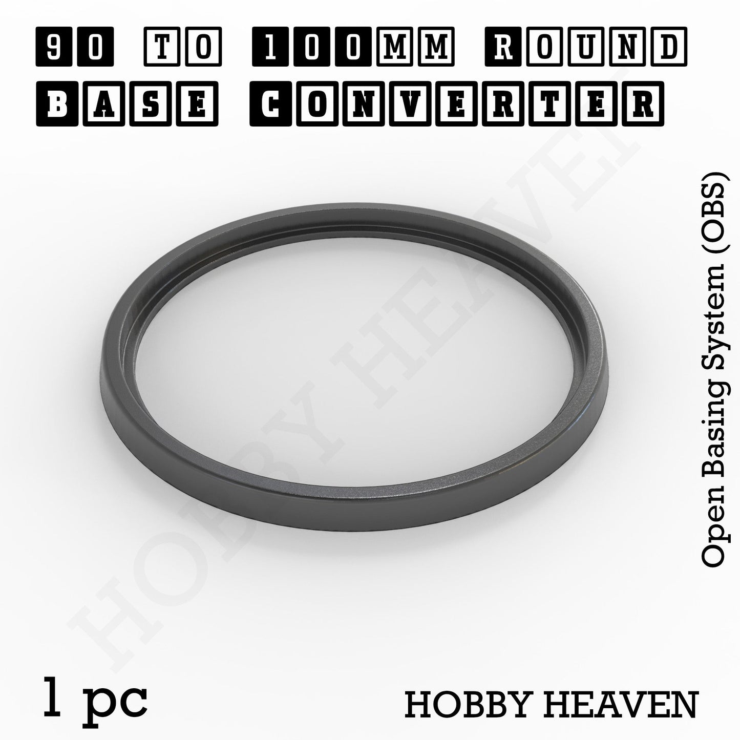 Round to Round Base Converters 3D Print Full Range