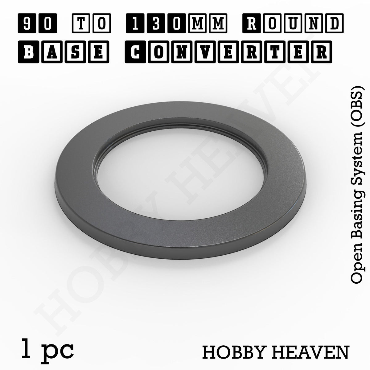 Round to Round Base Converters 3D Print Full Range