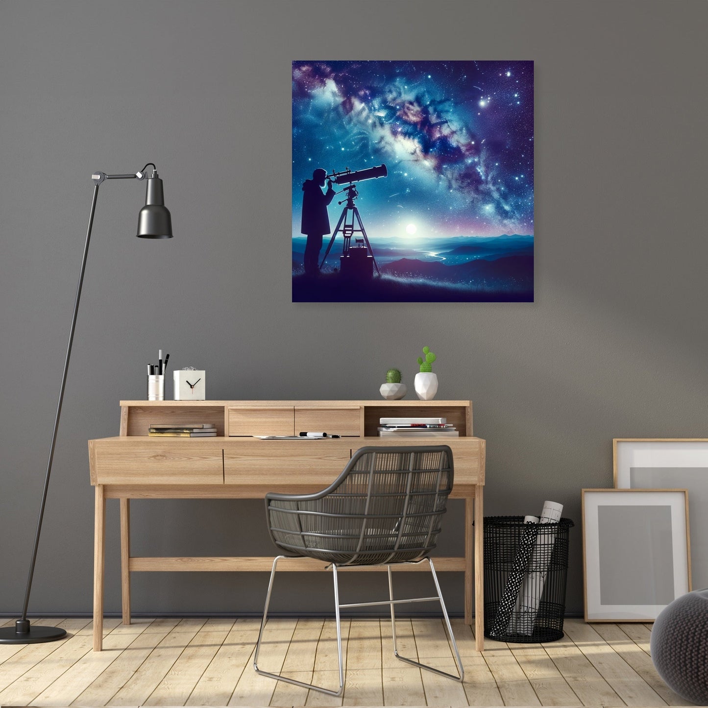 Astronomer's Wonder Canvas