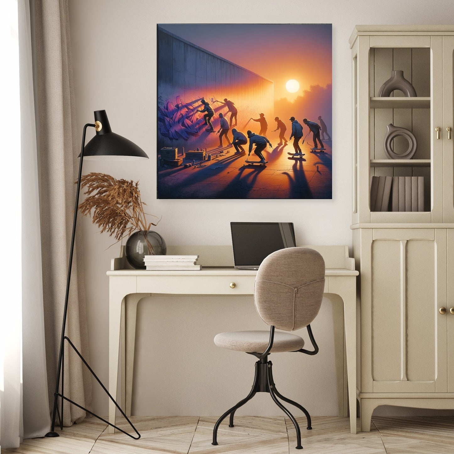 Twilight Tagging Adventure Canvas