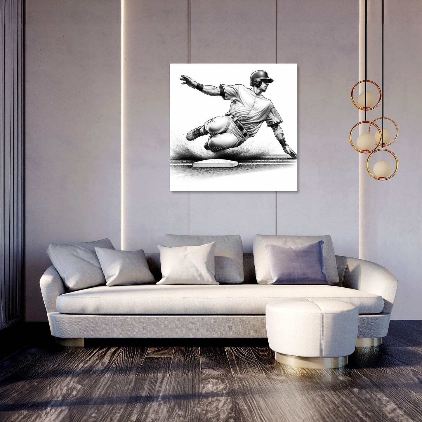 Slide to Base Canvas