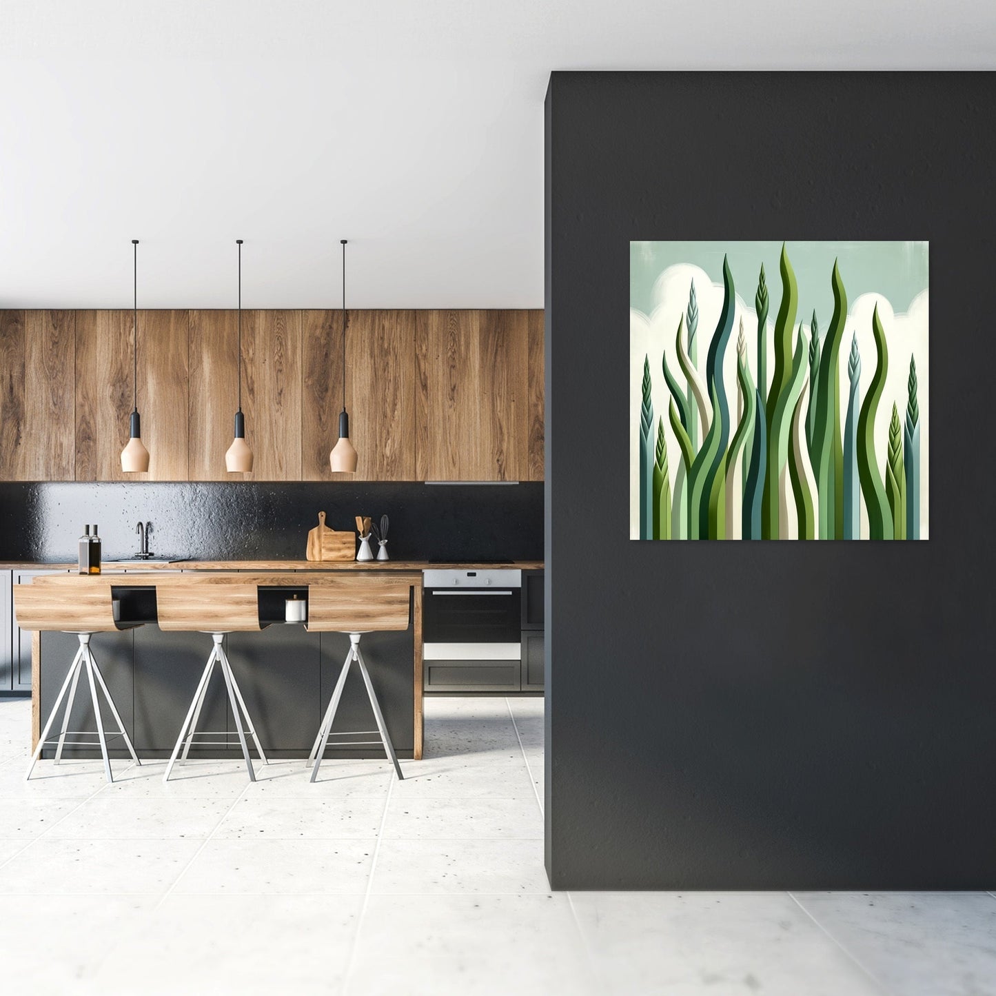 Asparagus Sprouts Canvas