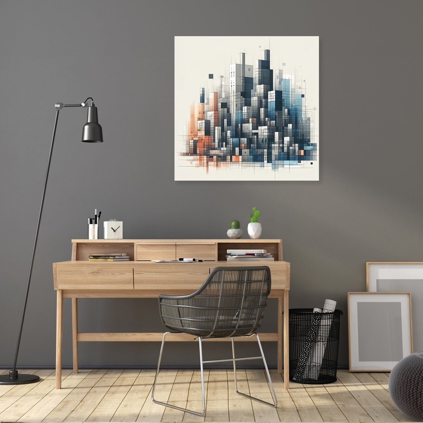 Cityscape Harmony Canvas