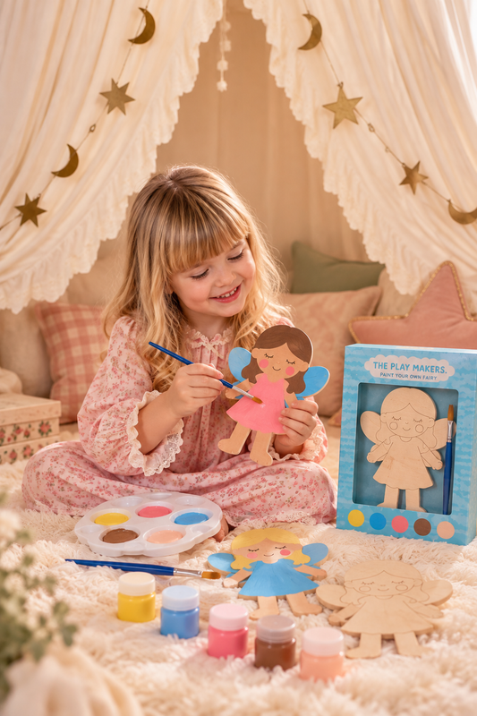Paint-Your-Own Fairy Kit – 22cm Create any fairy perfect for party favours and stocking fillers