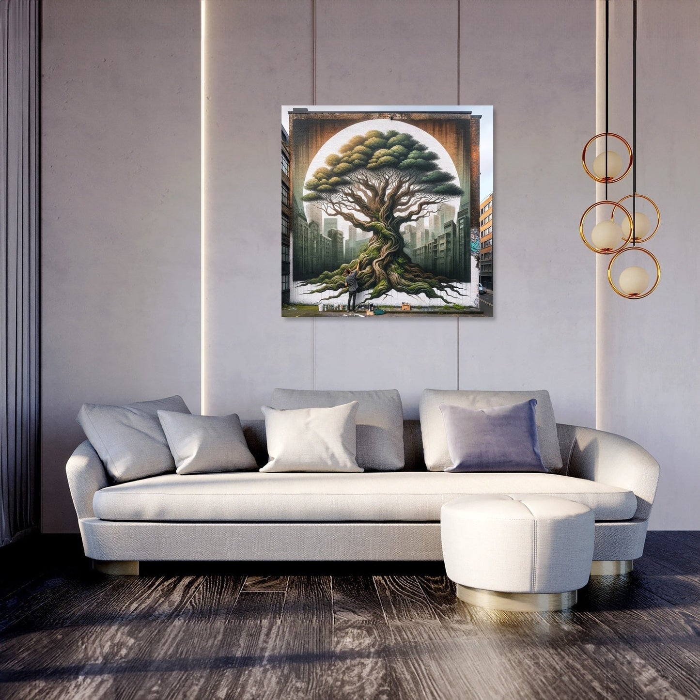 Graffiti Harmony Canvas