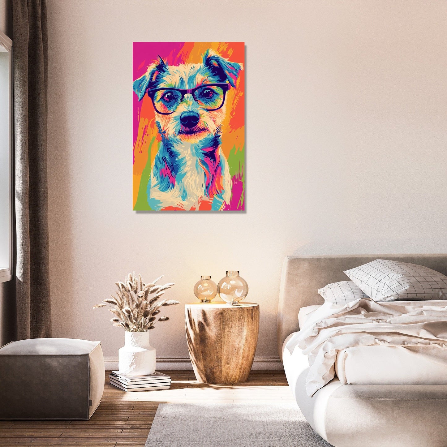 Dapper Dog Canvas