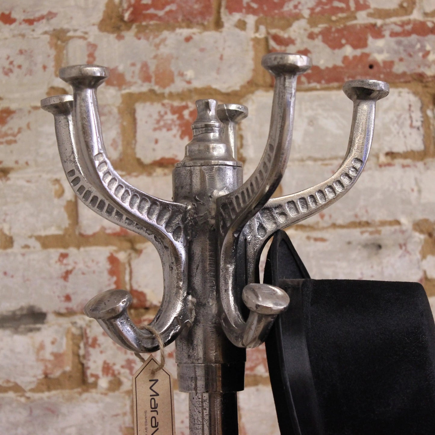 Ural Vintage Metal Coat Stand with Umbrella Holder