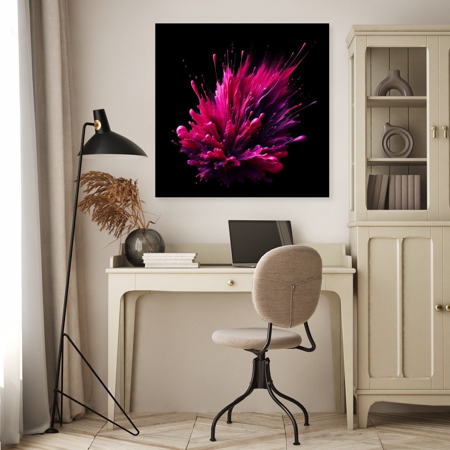 Magenta Energy Canvas