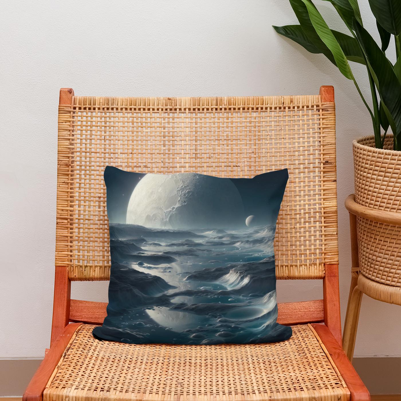 Mercury's Borealis Mirage Cotton Cushion