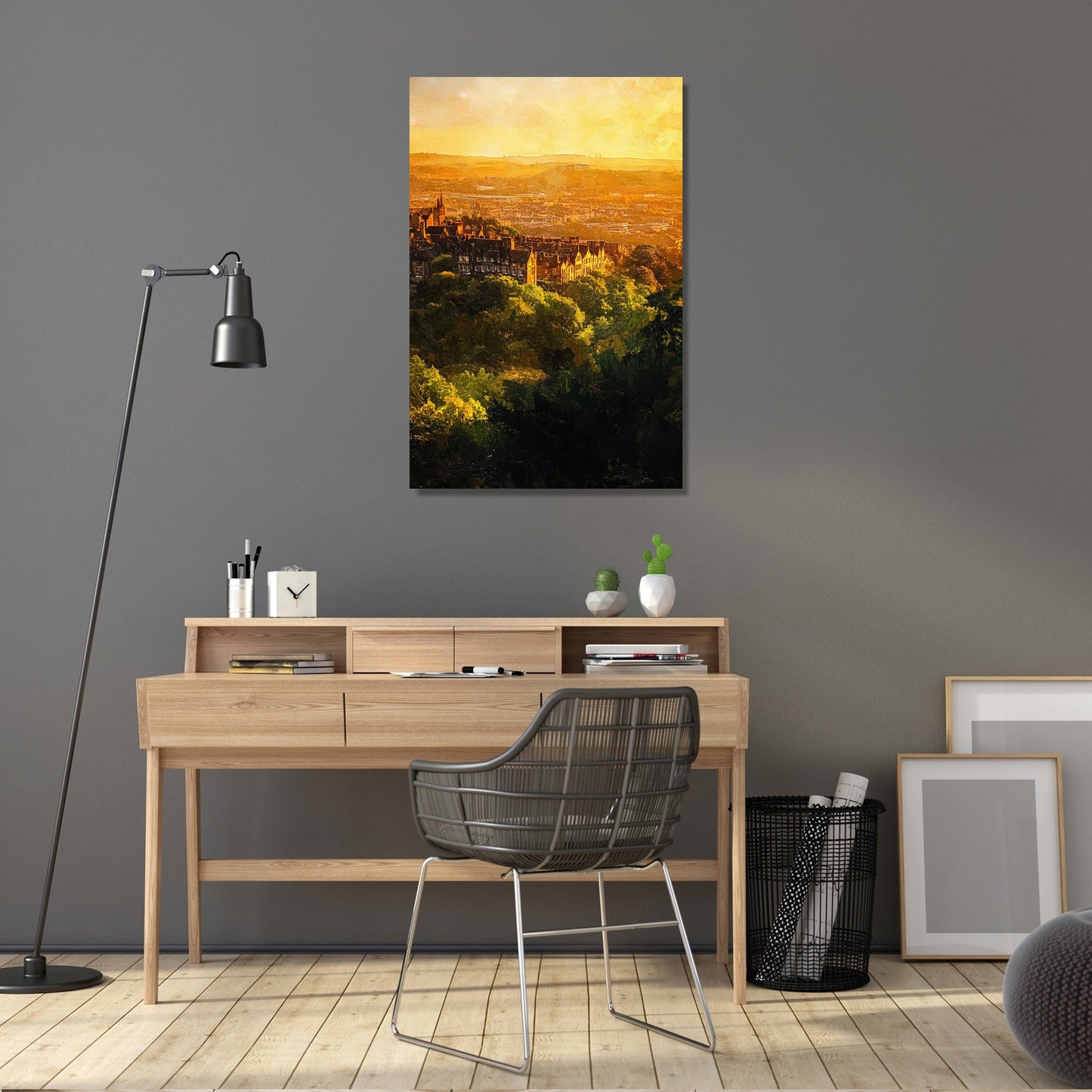 Arthur's Seat Sunset Canvas